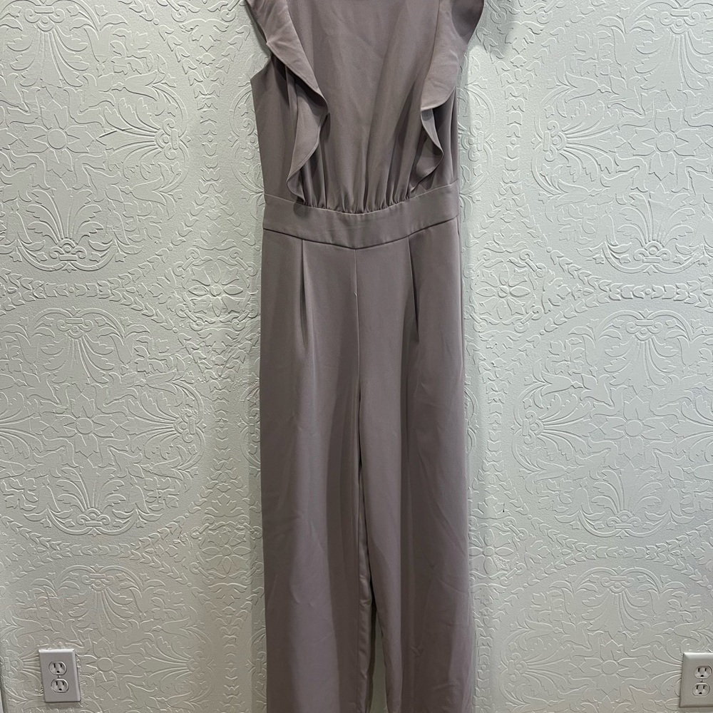 Elegant Gray Jumpsuit by Sugarlips